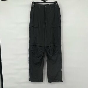 REI dark gray conversion pants shorts outdoor hiking